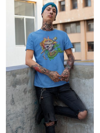 Tričko Fire Skull - Files