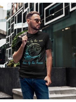 Tričko Boho Live by the sun...