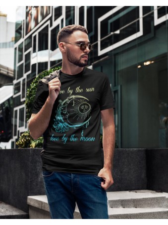 Tričko Boho Live by the sun Love by the moon