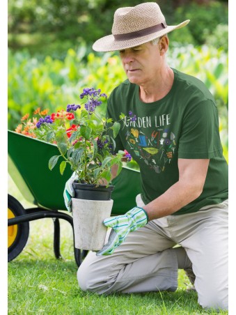 Tričko Funny Distressed Garden Life Gardening