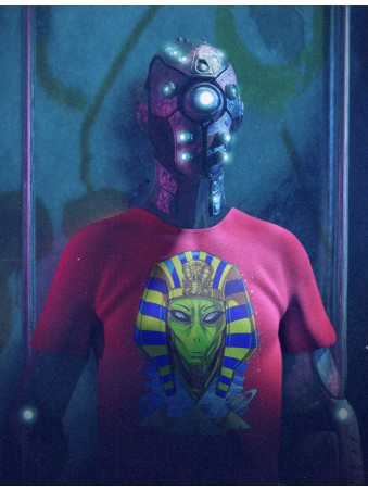 Tričko Alien Egyptian Pharaoh Ancient UFO