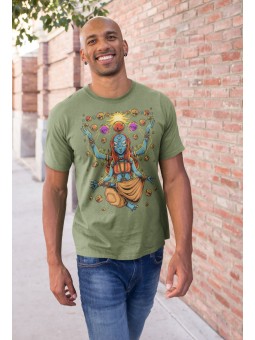 Tričko Alien Meditating...