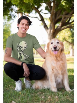 Tričko Alien Middle Finger