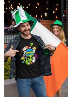 Tričko Alien Smoking Weed