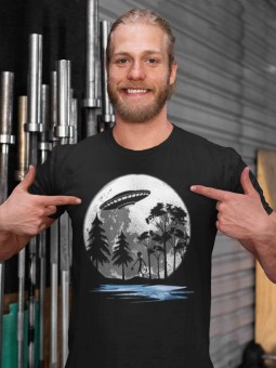 Tričko Alien UFO Space Ship