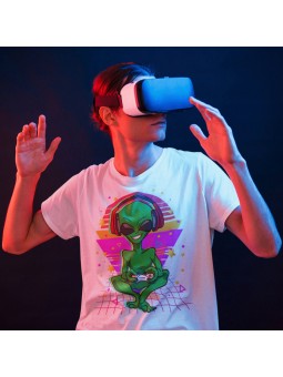 Tričko Alien With Video...