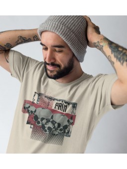 Tričko - Pain skulls