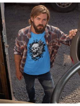 Tričko - Skull nails