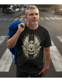 Tričko - Skull wings