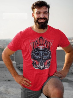 Tričko - Abstract helmet