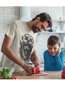 Tričko - Skull and beard