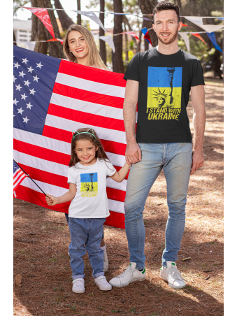 Tričko - Support Ukraine I Stand With Ukraine