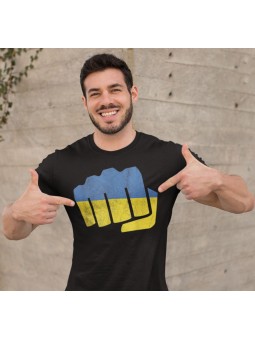 Tričko - Ukraine Flag Fist...