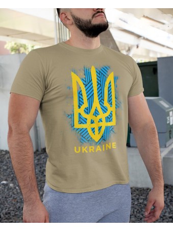 Tričko - UKRAINE FLAG SYMBOL