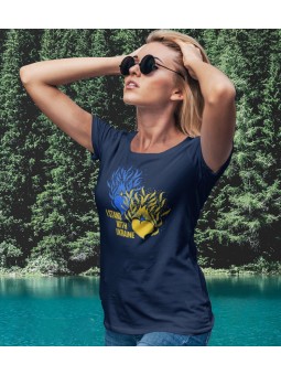 Tričko Ukraine Supporter Flag