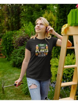 Tričko Sorry I have plants...