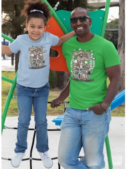 Tričko Elephant Drummer