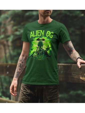 Tričko - Alien O G Kush Alien Marijuana