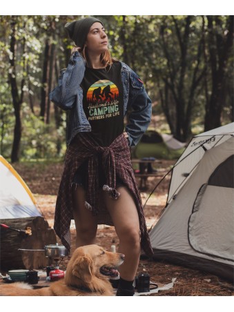 Tričko Camping Partners for life