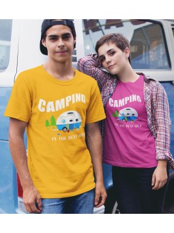 Tričko Camping is the best...