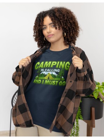 Tričko Camping is calling