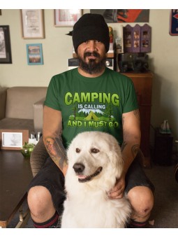 Tričko - Camping Is Calling...