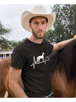 Tričko - Heartbeat Horse Lover