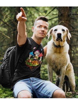 Tričko - Hippie Mushrooms...