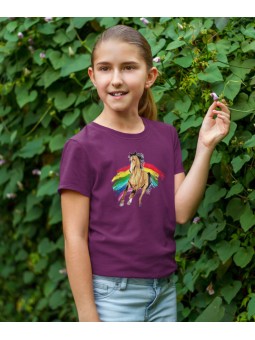 Tričko - Cute Rainbow Horse