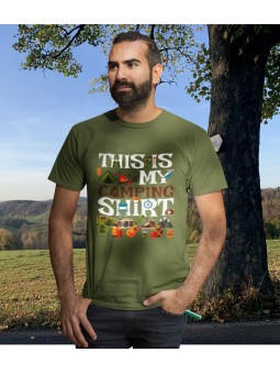 Tričko - This Is My Camping