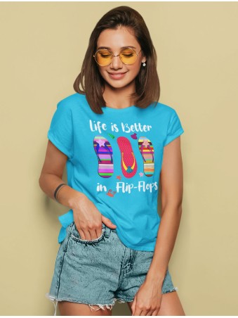 Tričko - Life is Better in Flip-Flops