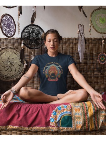 Tričko - Womens Peace Love Light
