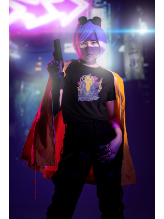 Cropped tričko Cyberpunk No Future